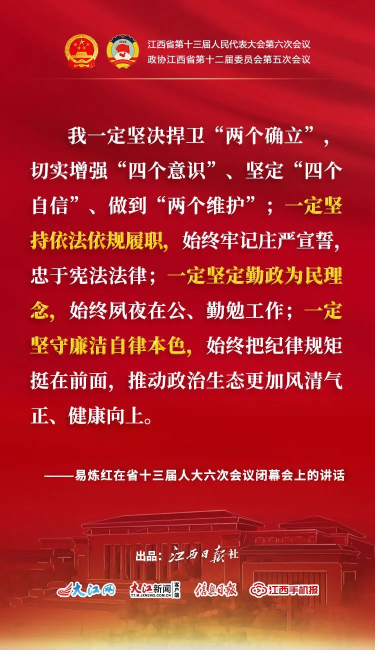 省十三届人大六次会议胜利闭幕！易炼红强调了这些！