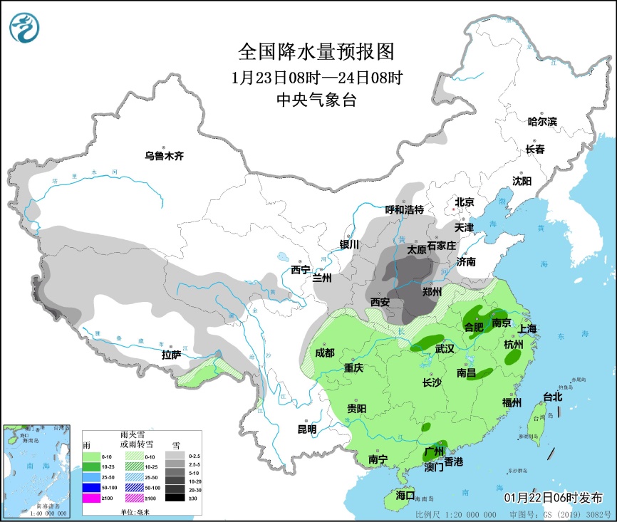 今年最大范围雨雪上线(下周大范围雨雪将持续上线)