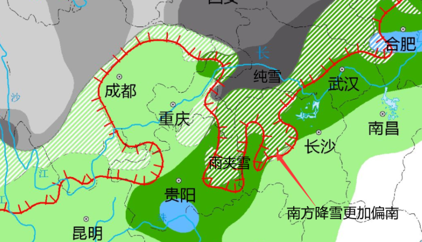 今年最大范围雨雪上线(下周大范围雨雪将持续上线)