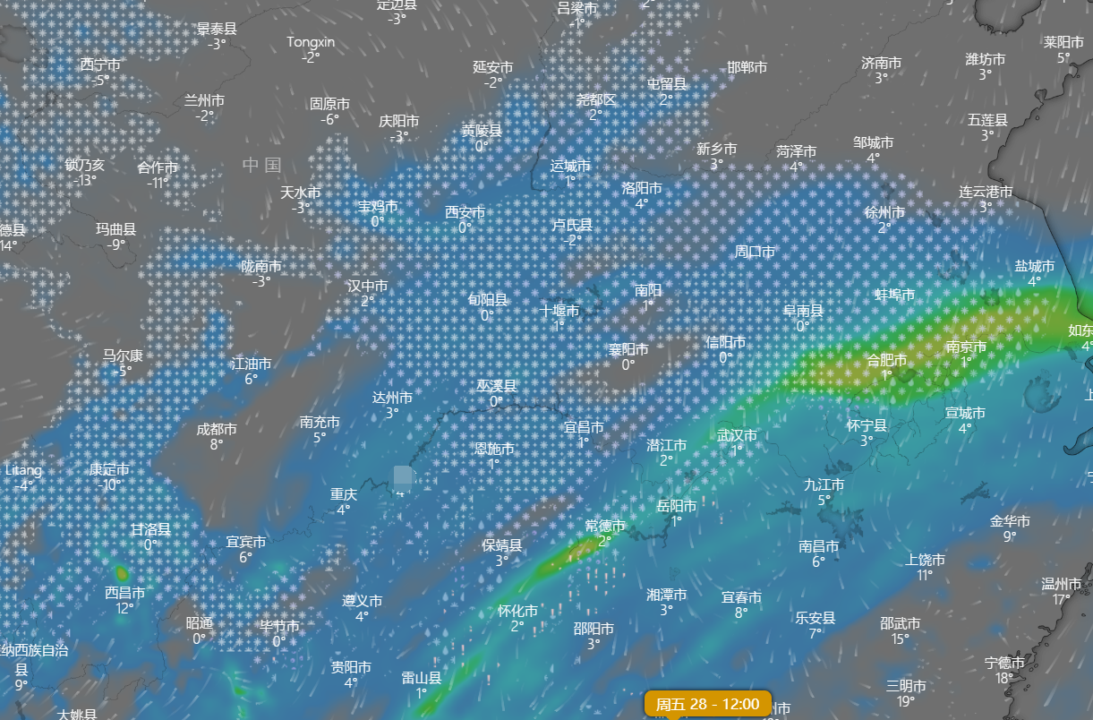 今年最大范围雨雪上线(下周大范围雨雪将持续上线)