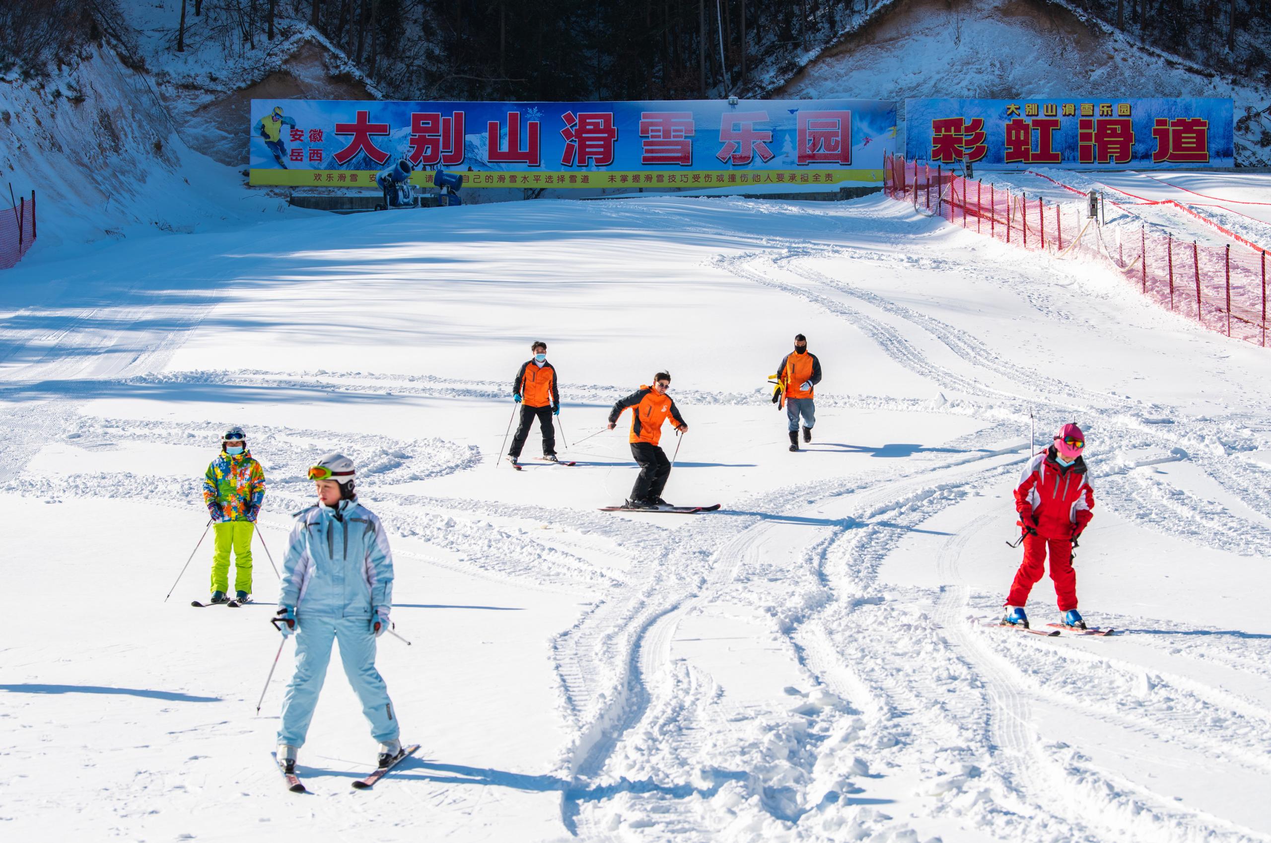 安徽岳西石关乡：“冷”运动在山区“热”起来