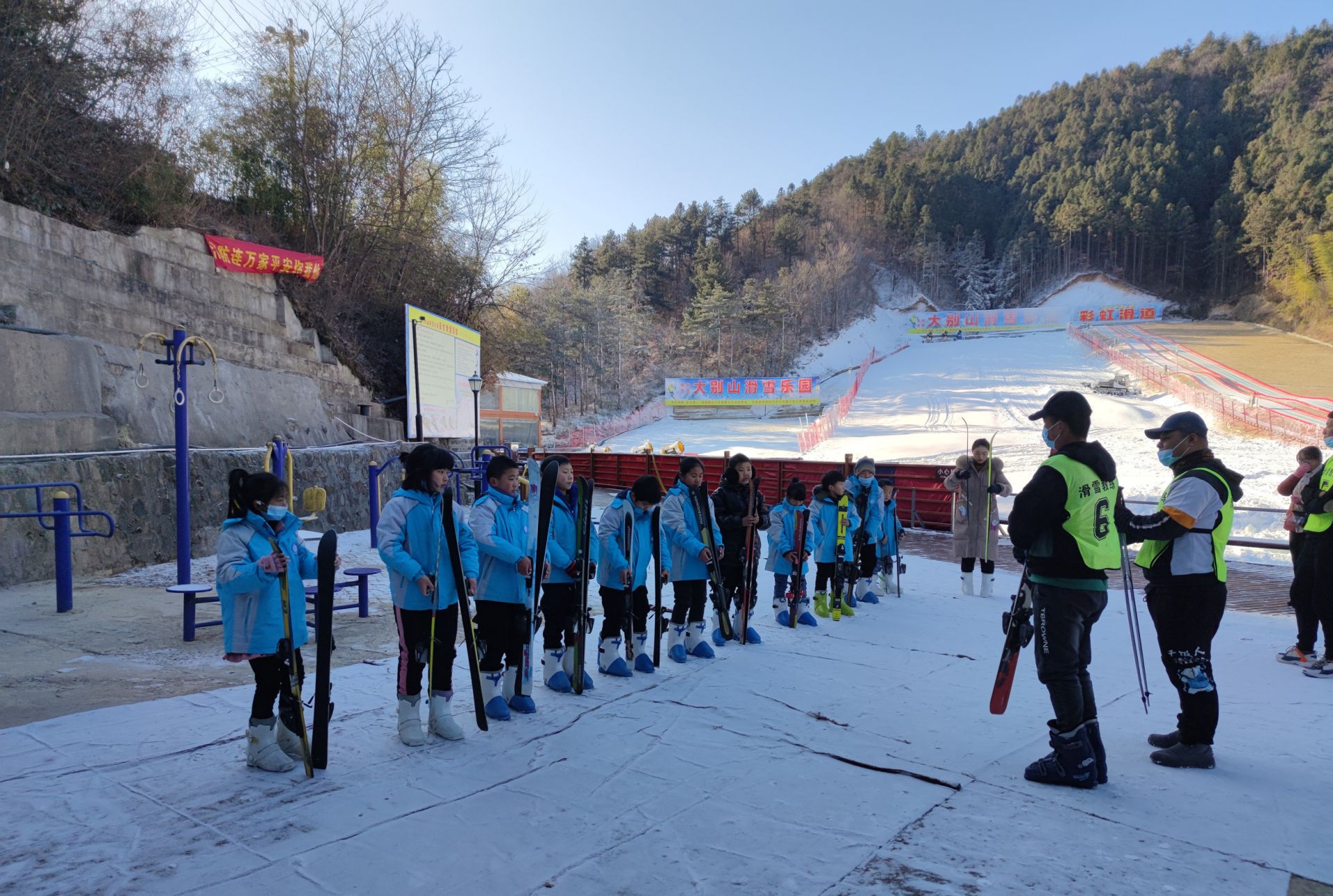 安徽岳西石关乡：“冷”运动在山区“热”起来