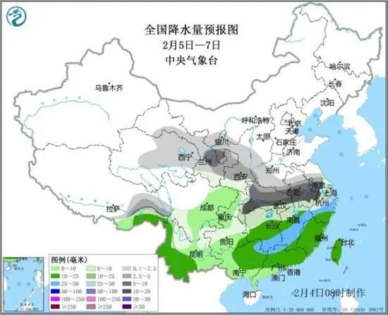 您的假期余额已不足！虎年以来最大规模雨雪将至！