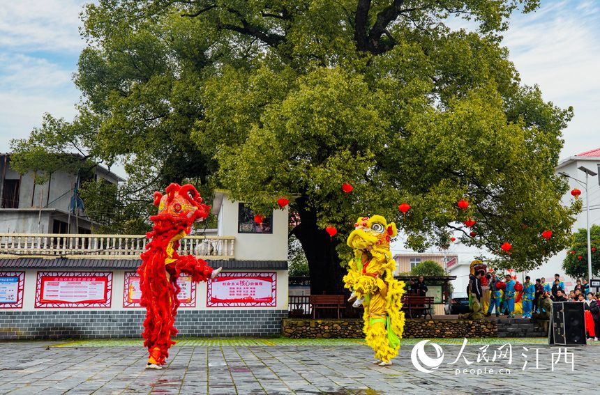 江西芦溪：龙飞凤舞闹元宵