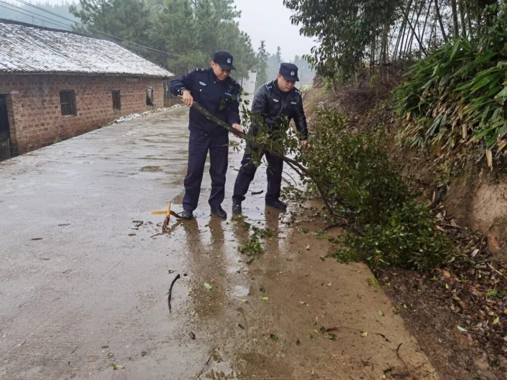 迎战风雪！直击分宜虎年这场“雪警”！