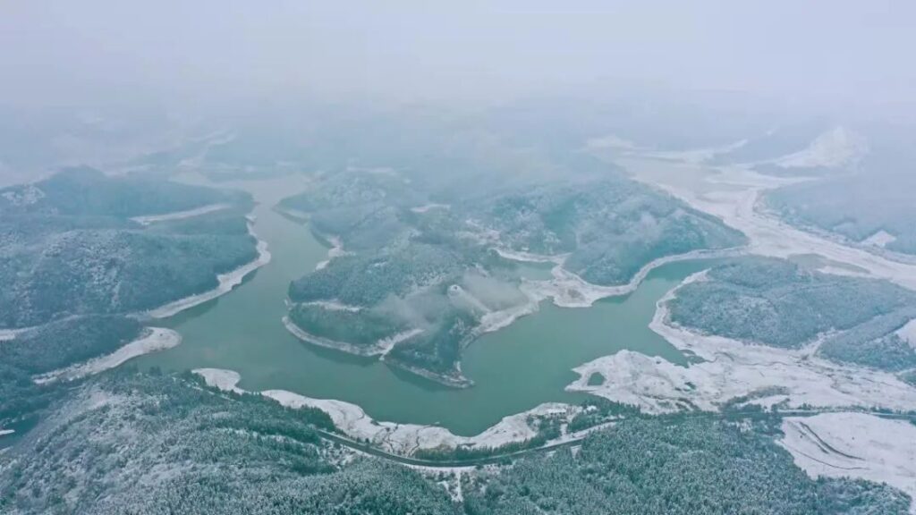 雪花来报道！这个乡镇的雪景很动人