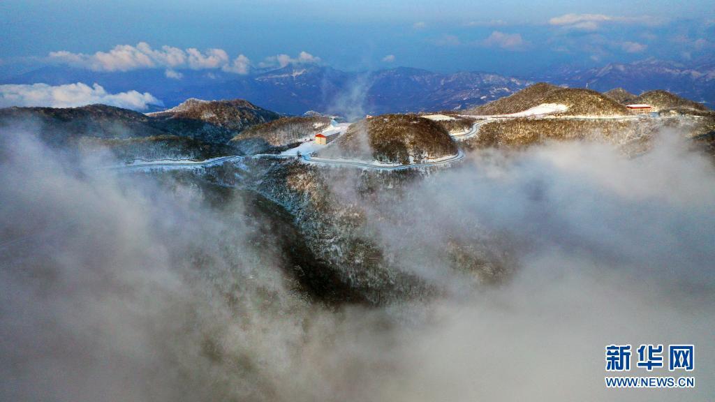 【视觉陕西】汉中：龙头山雪中仙境