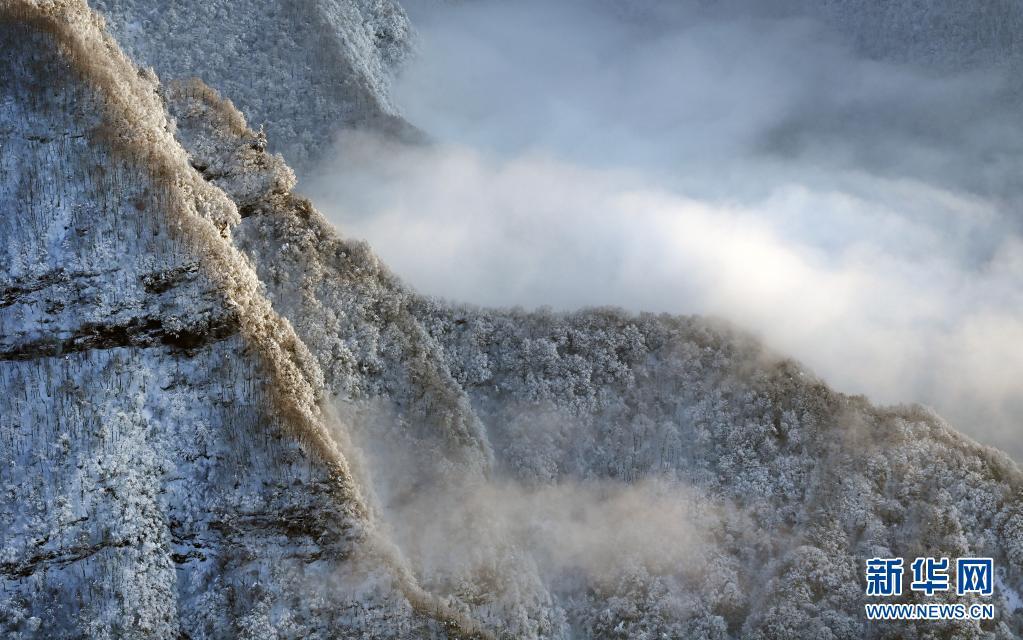 【视觉陕西】汉中：龙头山雪中仙境