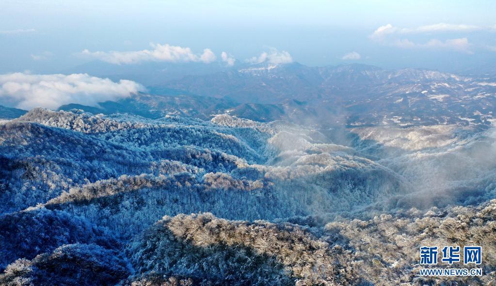 【视觉陕西】汉中：龙头山雪中仙境