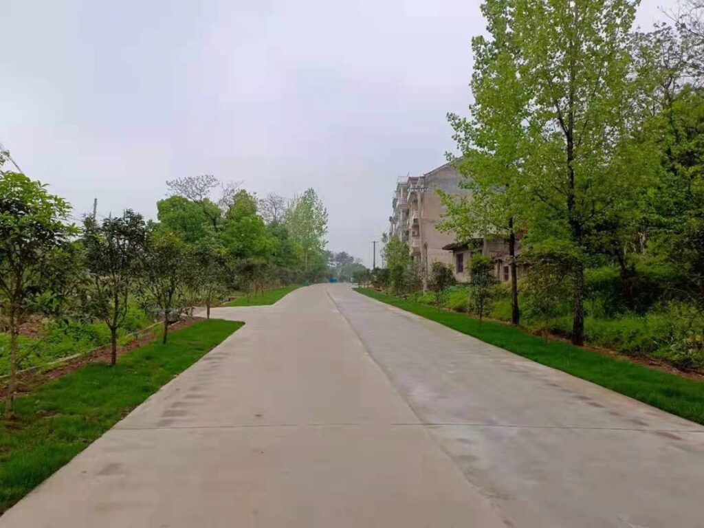 江西上饶广丰区：齐心修路 共建秀美乡村