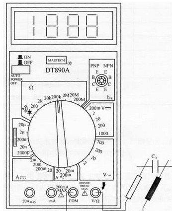 万用表能测电容吗_万用表测电容教程