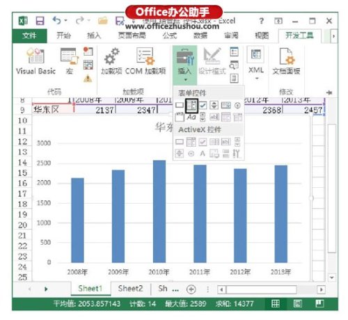 excel组合控件怎么用(excel控件列表框如何使用)