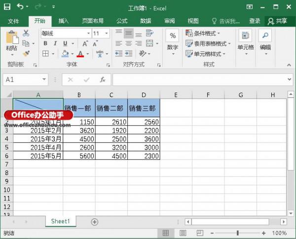 excel表格多斜线表头制作(excel绘制双斜线表头)