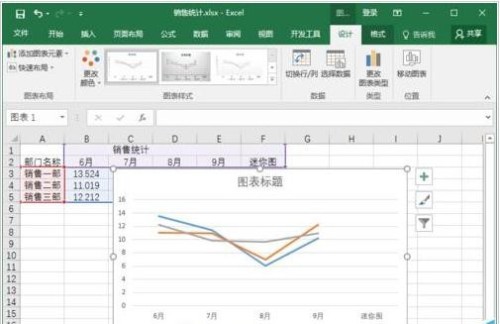 excel2016怎么画折线图(excel2016如何做折线图)