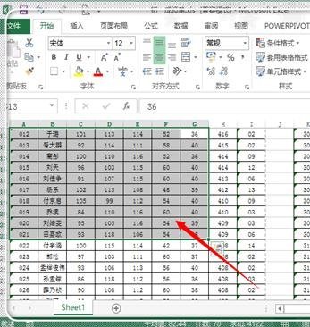 如何在excel中快速选中全部数据(excel如何快速全部选中)