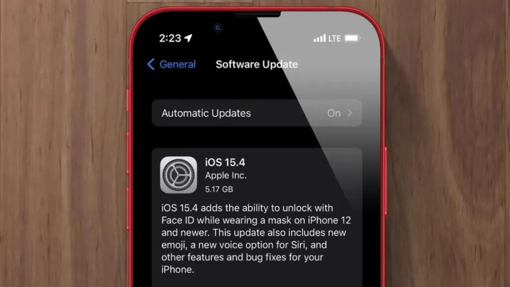 苹果iOS 15.4.1上线：修复续航问题