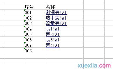 excel2010生成索引目录(怎么建立目录索引)