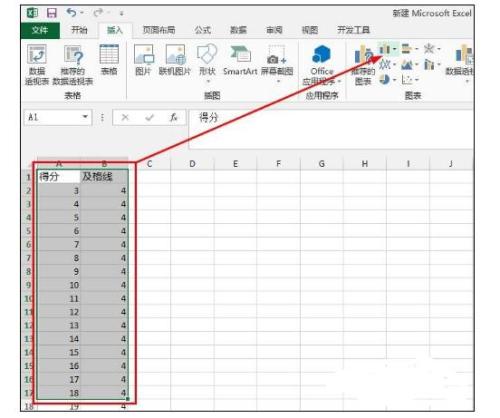 怎么在柱形图加标准线(excel柱状图怎么设置标准线)