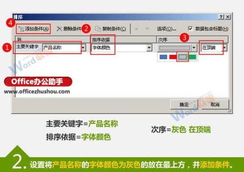 excel可以按字体颜色排序吗(excel表格怎么按照字体颜色排序)