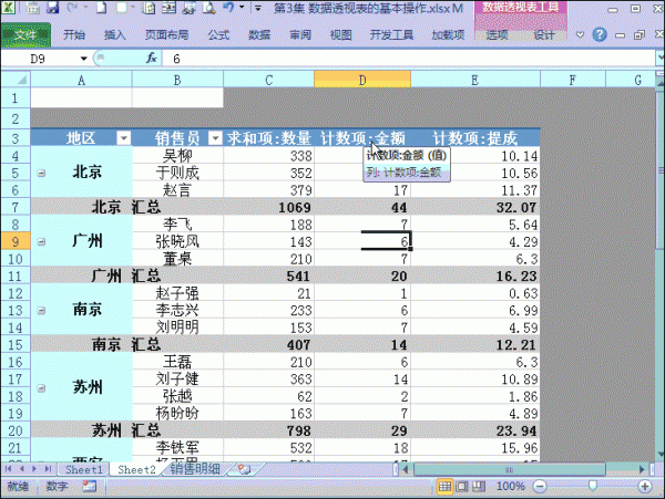 数据透视表实用技巧大全(数据透视表5大技巧)