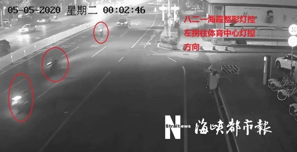 多名男子嫌疫情期间无聊深夜飙车