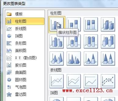 excel柱形图对比怎么做(excel怎么做数据对比柱形图)