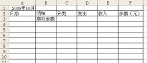 怎样用excel表格记账(怎么做表格记账)