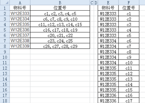 excel一行如何变成多列(excel中一行数据如何变为多列)