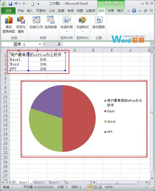 绘制扇形统计图的步骤(excel生成扇形统计图)