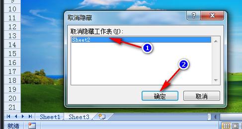 怎样把excel中隐藏的内容显示出来