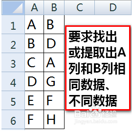 excel对比两列相同项(excel表格如何比较两列数据相同项)