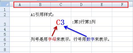 在excel2010的r1c1引用样式下