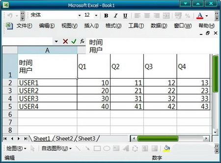 excel2003固定表头(excel2007怎么画表头)