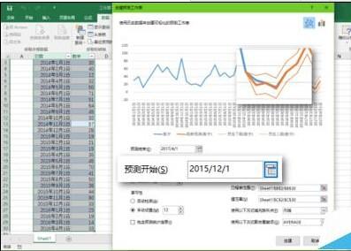 excel 预测工作表(excel中的预测工作表怎么用)