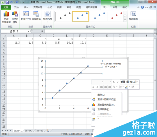 怎样用excel做回归直线(excel建立回归直线方程)