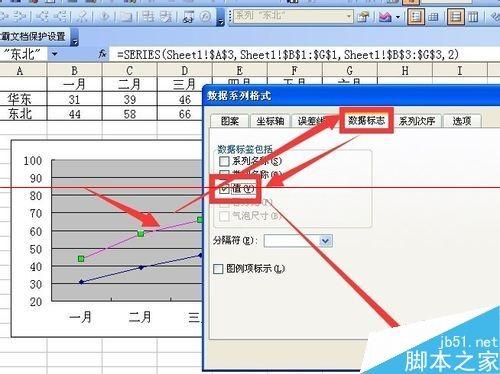 折线图坐标轴怎么设置不从零开始(如何将折线图起点设置为0)