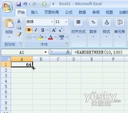 利用excel生成随机数(excel2007随机数据生成器)