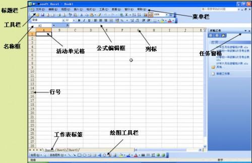 2003版excel页面布局(excel2007界面介绍)