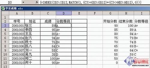 怎么用excel分析学生的成绩(用excel做学生成绩统计分析系统)