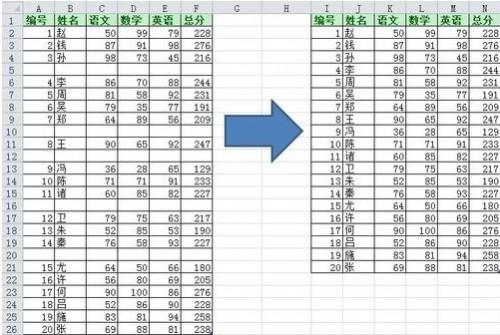 Excel怎么批量删除空白行(excel怎么快速删除大量空白行)