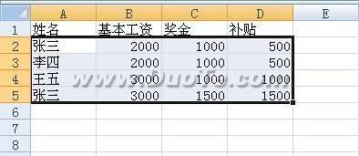 Excel中删除重复数据(excel2010删除重复数据)