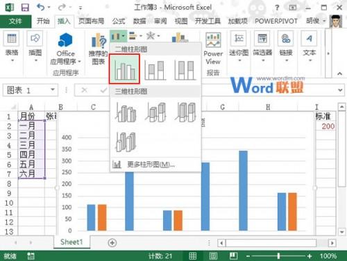 excel制作图表实验报告(简述excel2010图表制作过程)