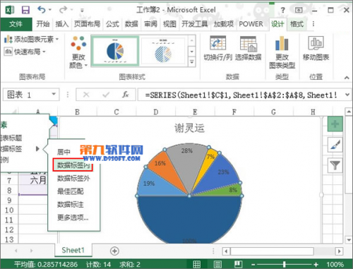 excel绘制圆饼图(excel饼图图表制作教程)