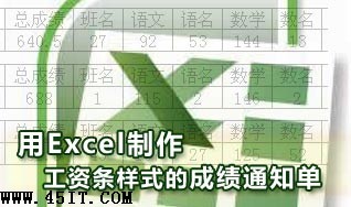 excel怎么打印成绩条(excel制作成绩单的详细步骤)