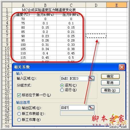 Excel相关系数分析(excel中差异系数怎么算)