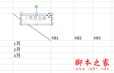 怎样在Excel表格中添加斜线表头