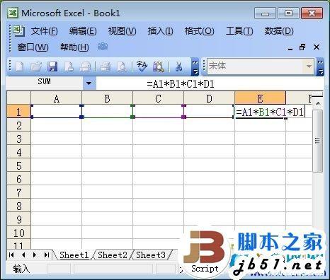 excel表格怎样算乘法函数(excel表格函数乘法怎么用)