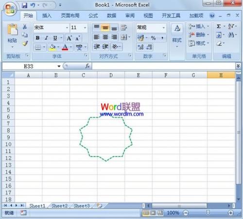 在excel2010中添加边框颜色操作中线条样式不可能是