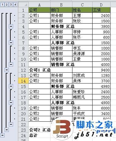 EXCEL的分类汇总(Excel分类汇总方法)