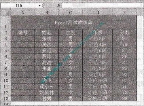 excel中怎么套用表格样式(excel怎么套用单元格格式)